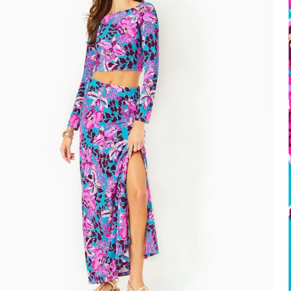 NWT Lilly Pulitzer NESSI MAXI SET - Picture 3 of 6